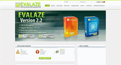 Desktop Screenshot of evalaze.de
